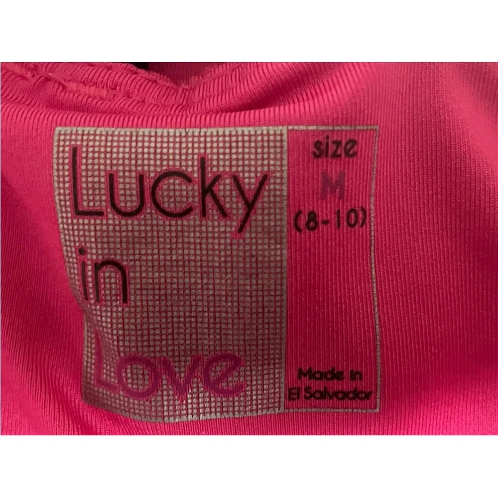 Lucky in Love Vibrant Pink Camisole with Strappy Detail - Picture 6 of 8